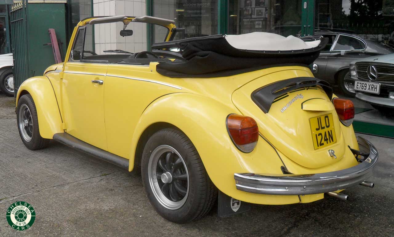1975 VW Beetle Convertible For Sale Chelsea Cars